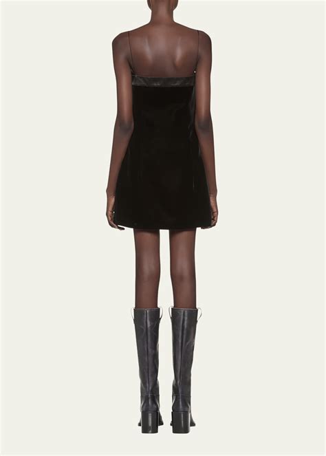 miu miu velvet cuir